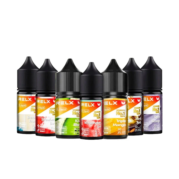 RELX 悅刻煙油 | 30ml 尼古丁鹽、原廠水果口味 | 台灣現貨正品